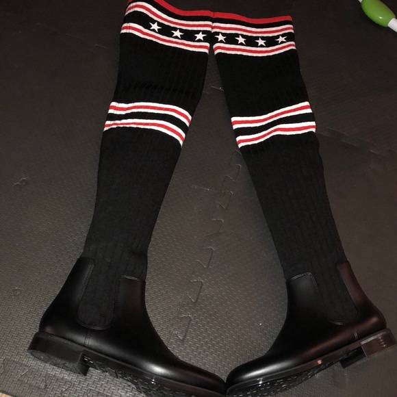 givenchy star sock boots